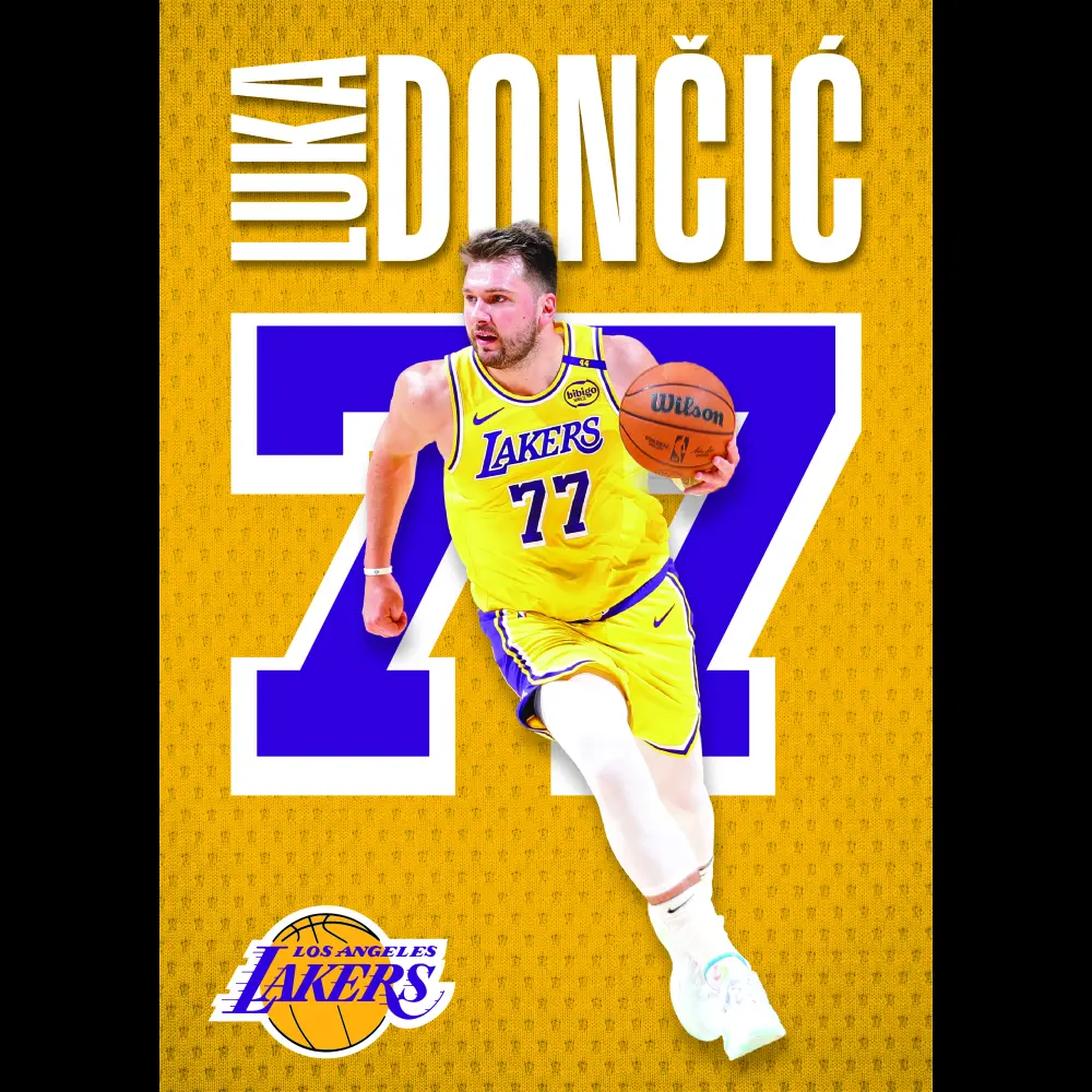 Zvezek A4, Luka Dončić brezčrtni