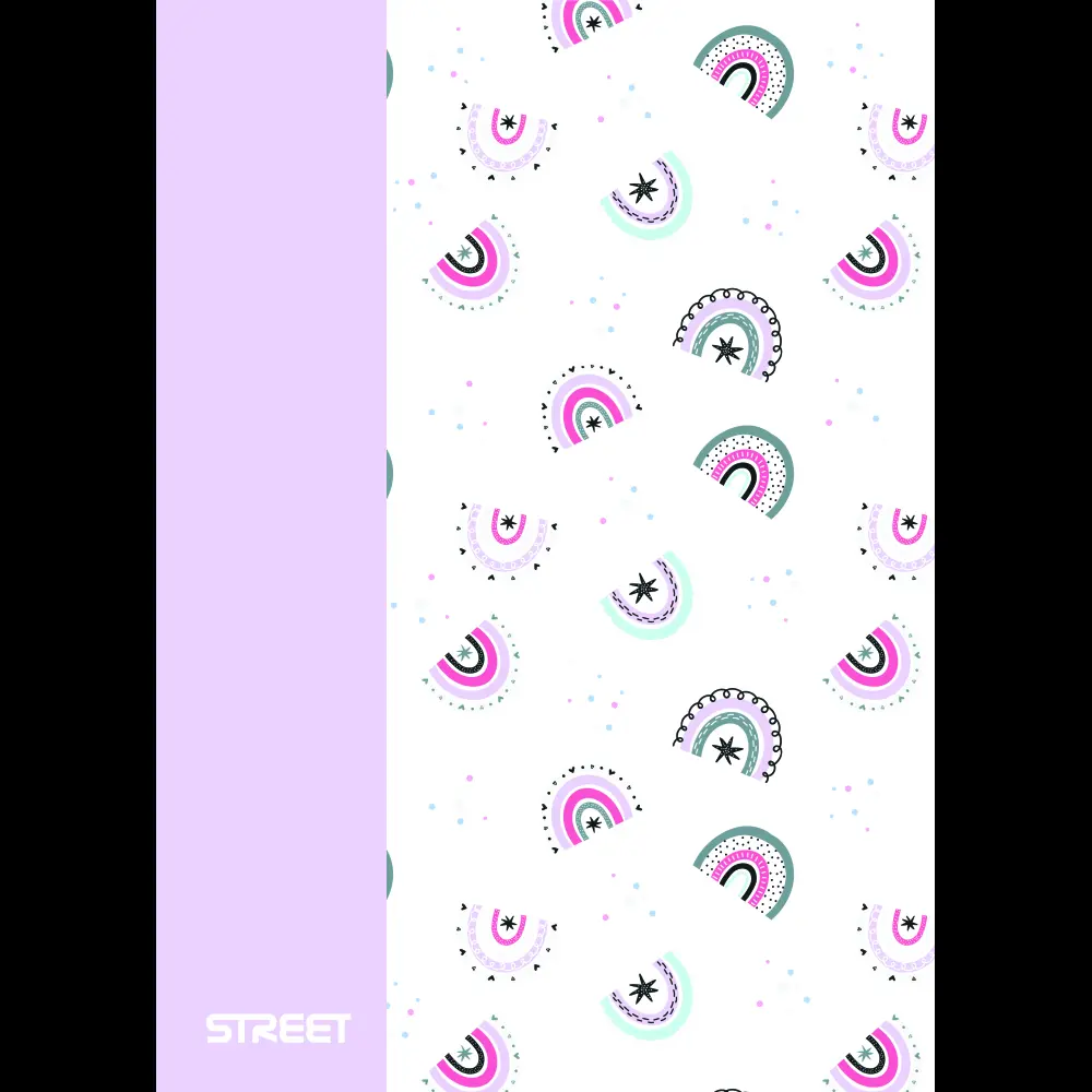 Zvezek Blossom s PP platnicami A4 črte