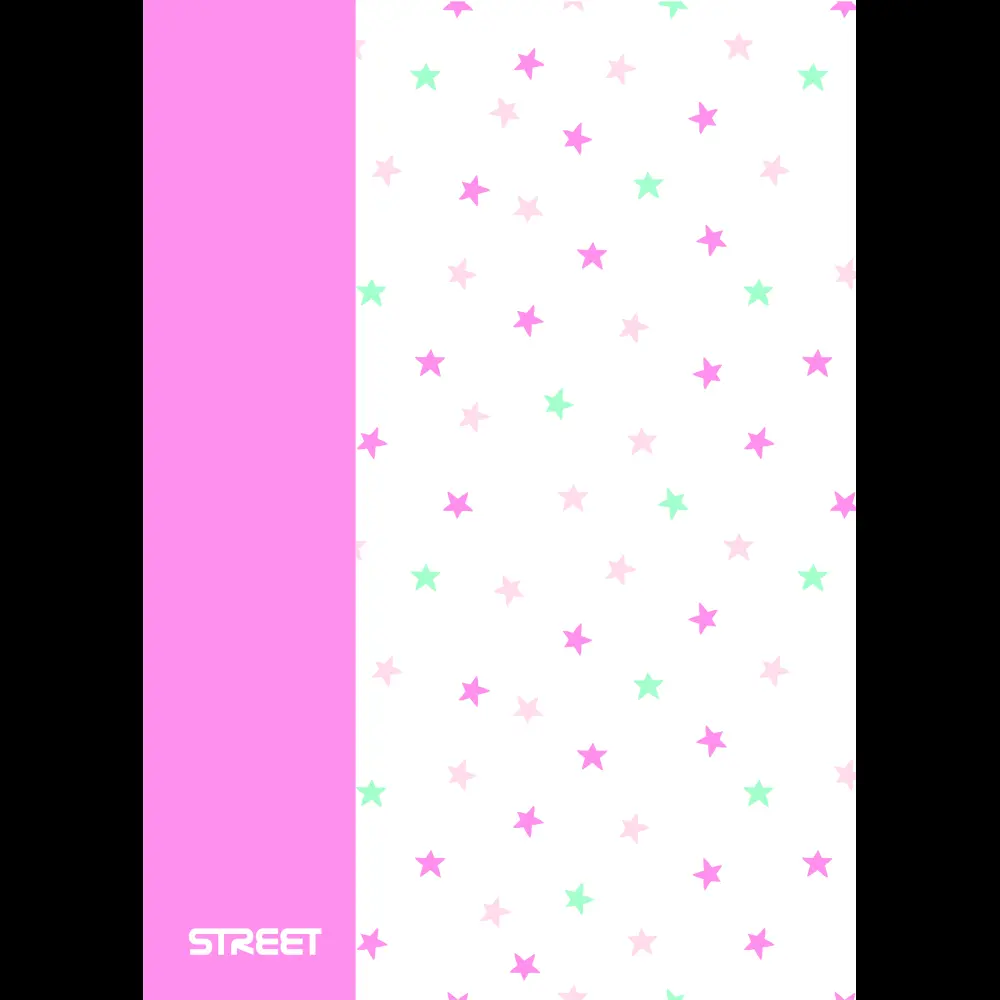 Zvezek Blossom s PP platnicami A4 črte