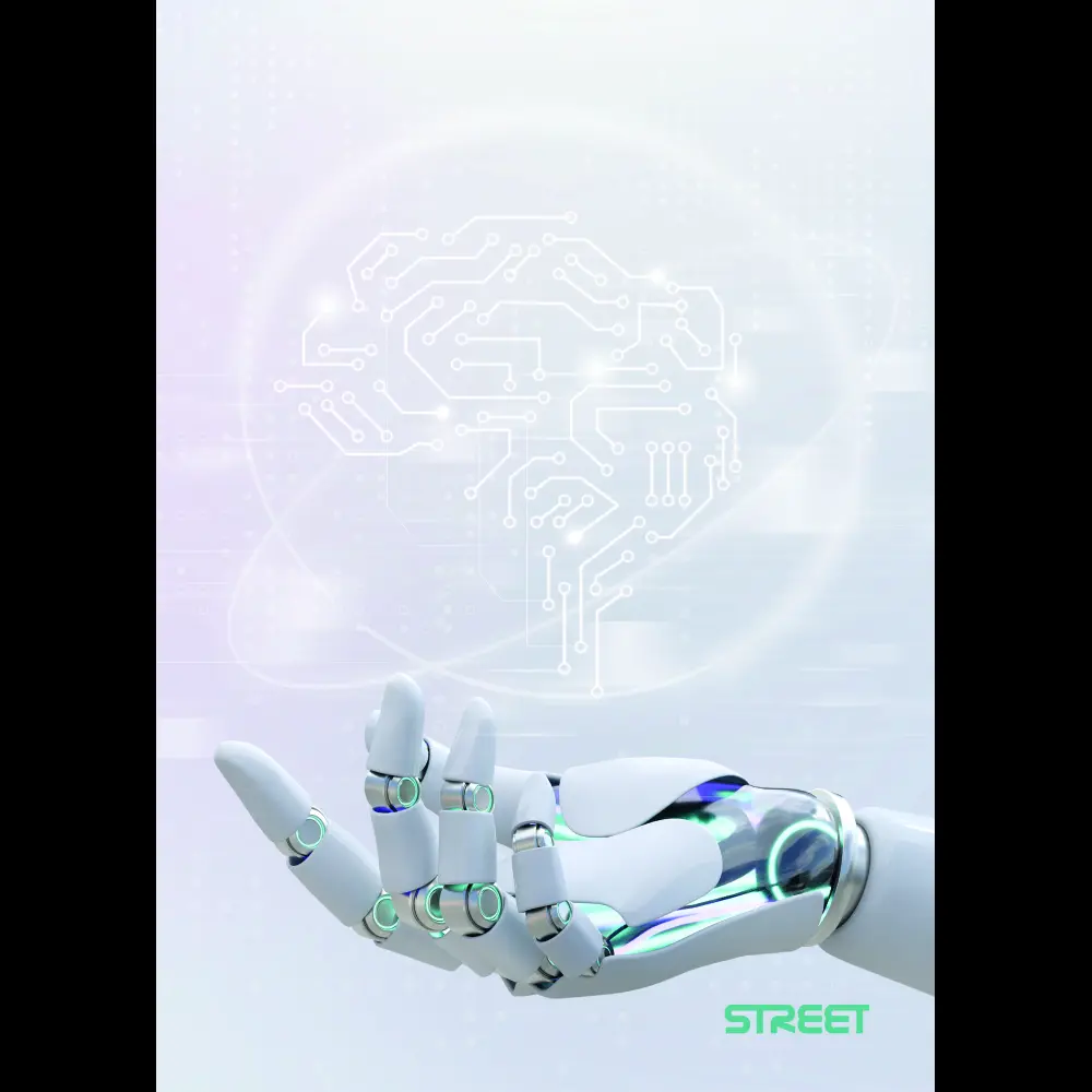 ZVEZEK STREET AI A4 mali karo