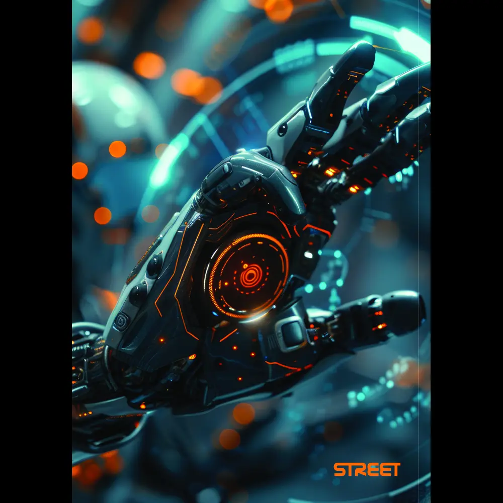 ZVEZEK STREET AI A4 brezčrtni