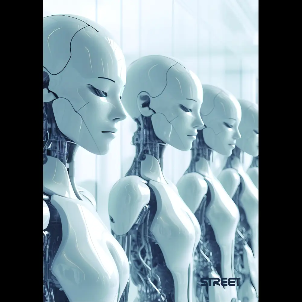 ZVEZEK STREET AI A4 brezčrtni