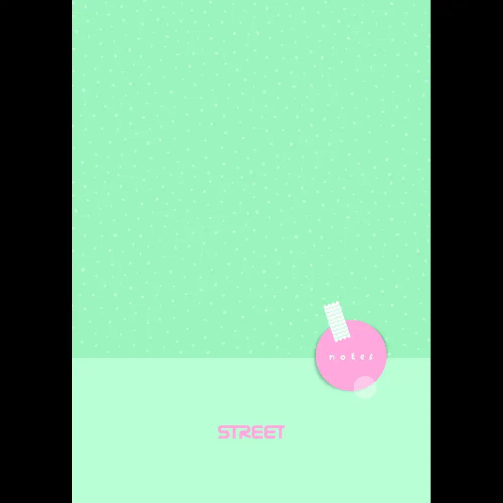 Zvezek Street Unique A4 brezčrtni