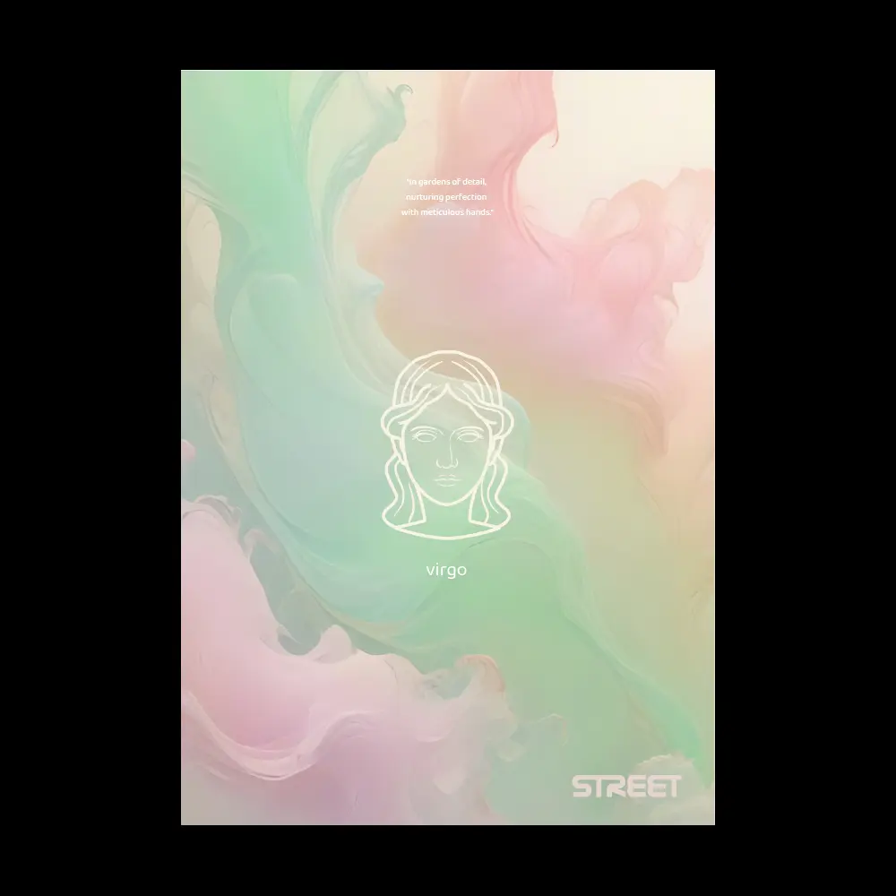 Zvezek Street Zodiac A4 črte z robom