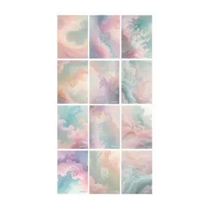 Zvezek Street Zodiac A4 črte z robom