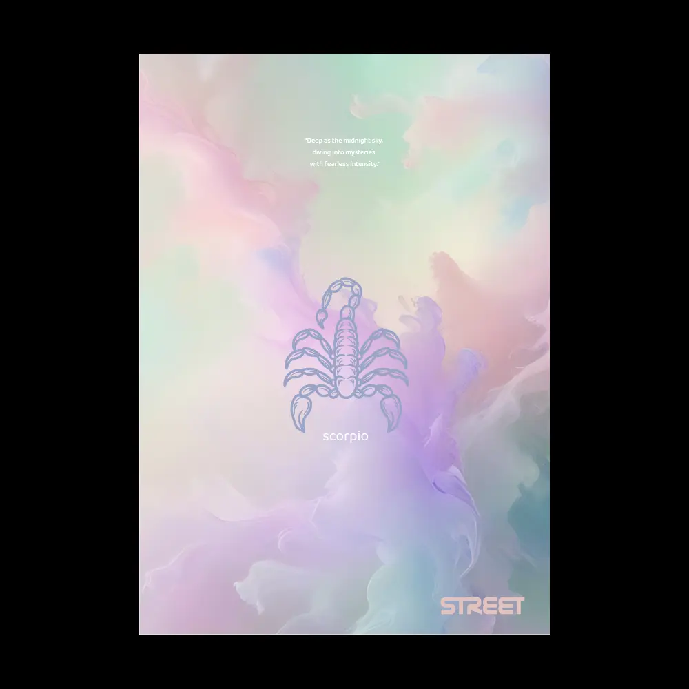 Zvezek Street Zodiac A4 mali karo