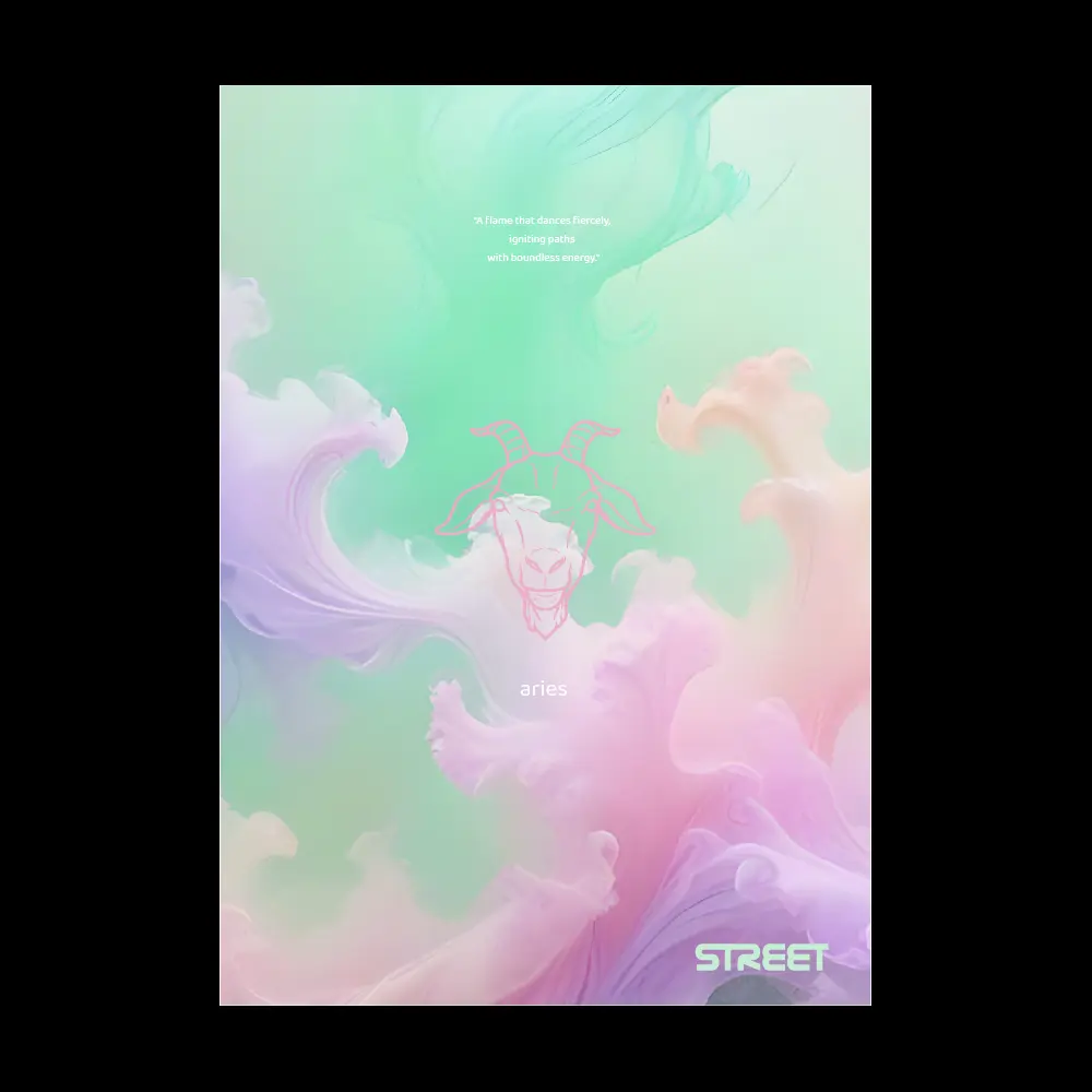 Zvezek Street Zodiac A5 črte z robom