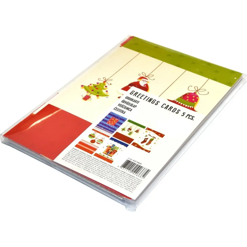 Voščilnice novoletne set 5/1 SET