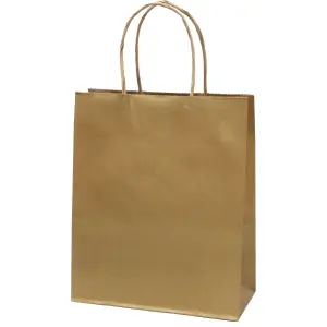 Darilna vrečka eko M zlata