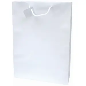 Darilna vrečka J bela