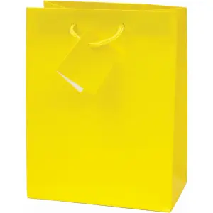 Darilna vrečka M rumena