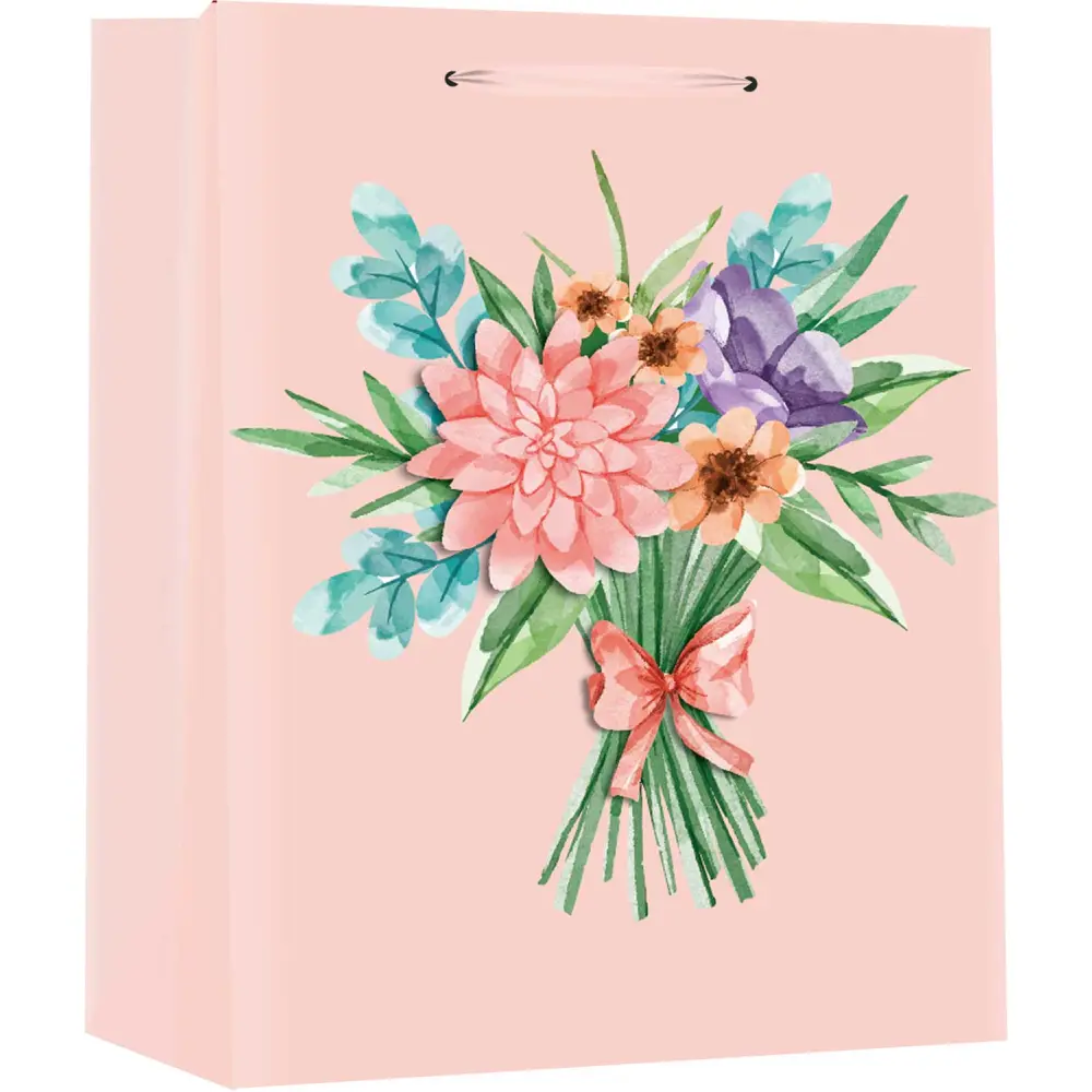 Darilna vrečka J cvetje