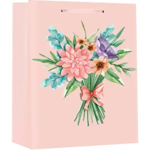 Darilna vrečka J cvetje