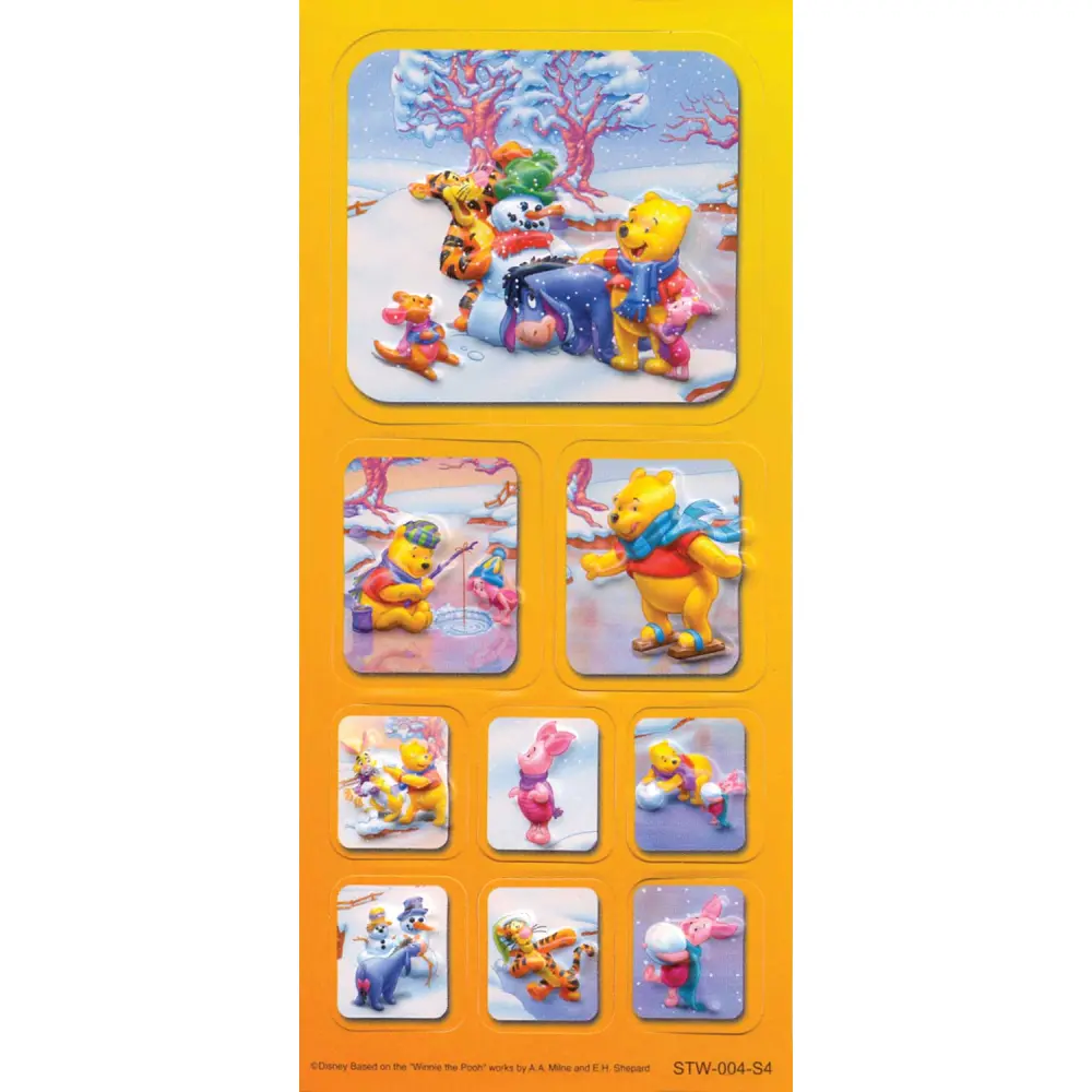 Nalepka 3D Disney Winnie the Pooh