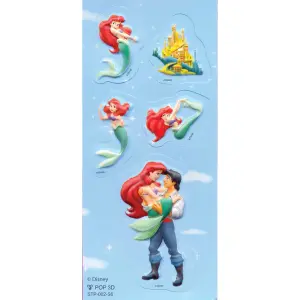 Nalepka 3D Disney Princess