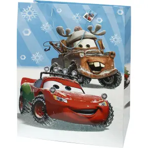 Novoletna darilna vrečka Cars giant