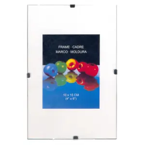 Okvir za slike clip 10X15 cm