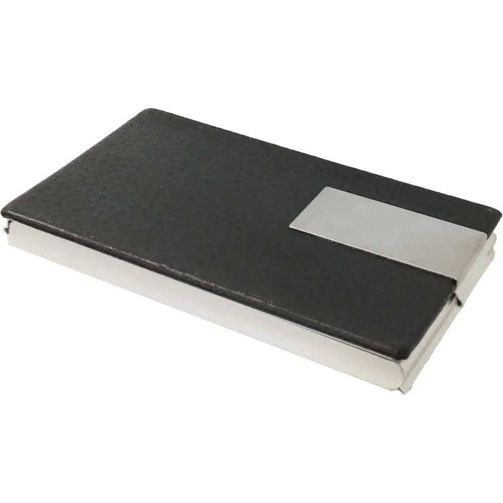 Aluminijasti vizitkar črna/alu