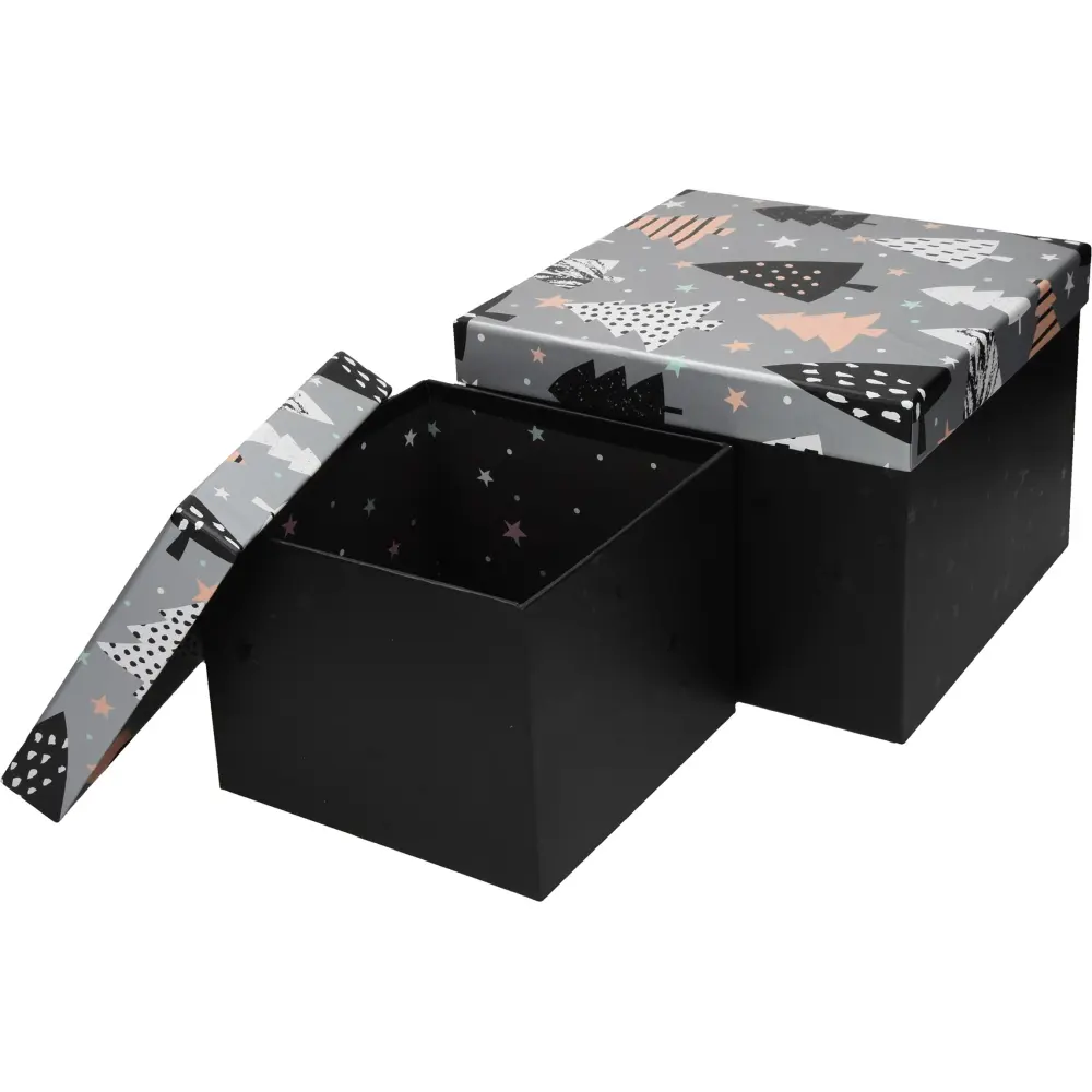 Škatla darilna xmas tree 2/1