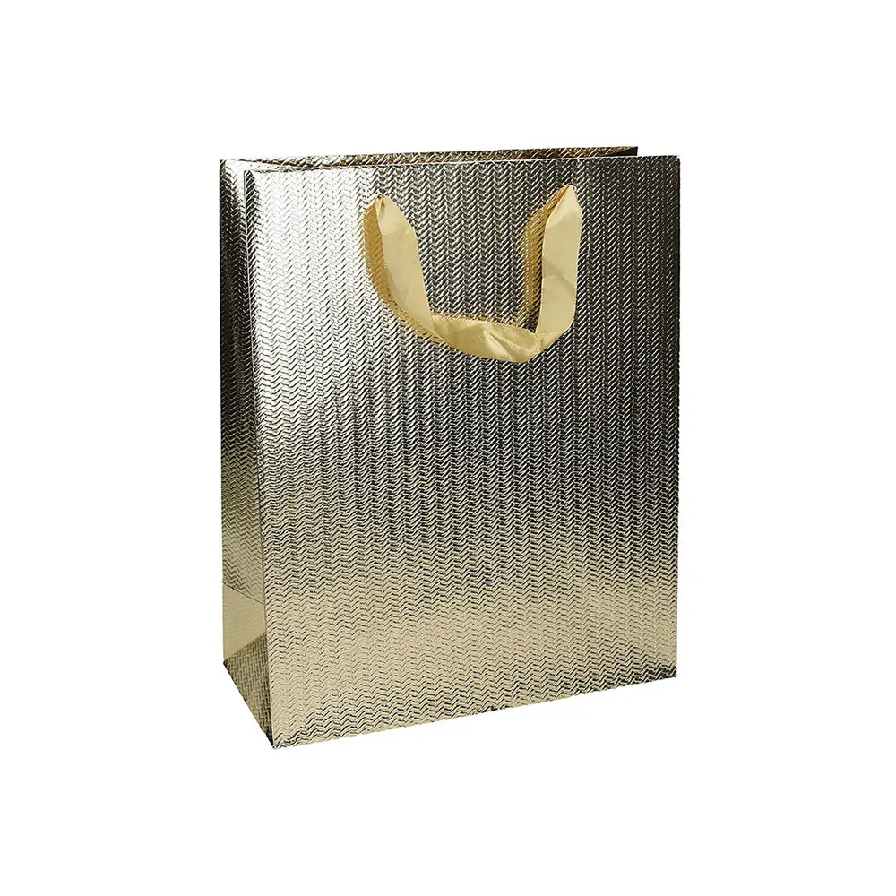 Darilna vrečka eko M zlata