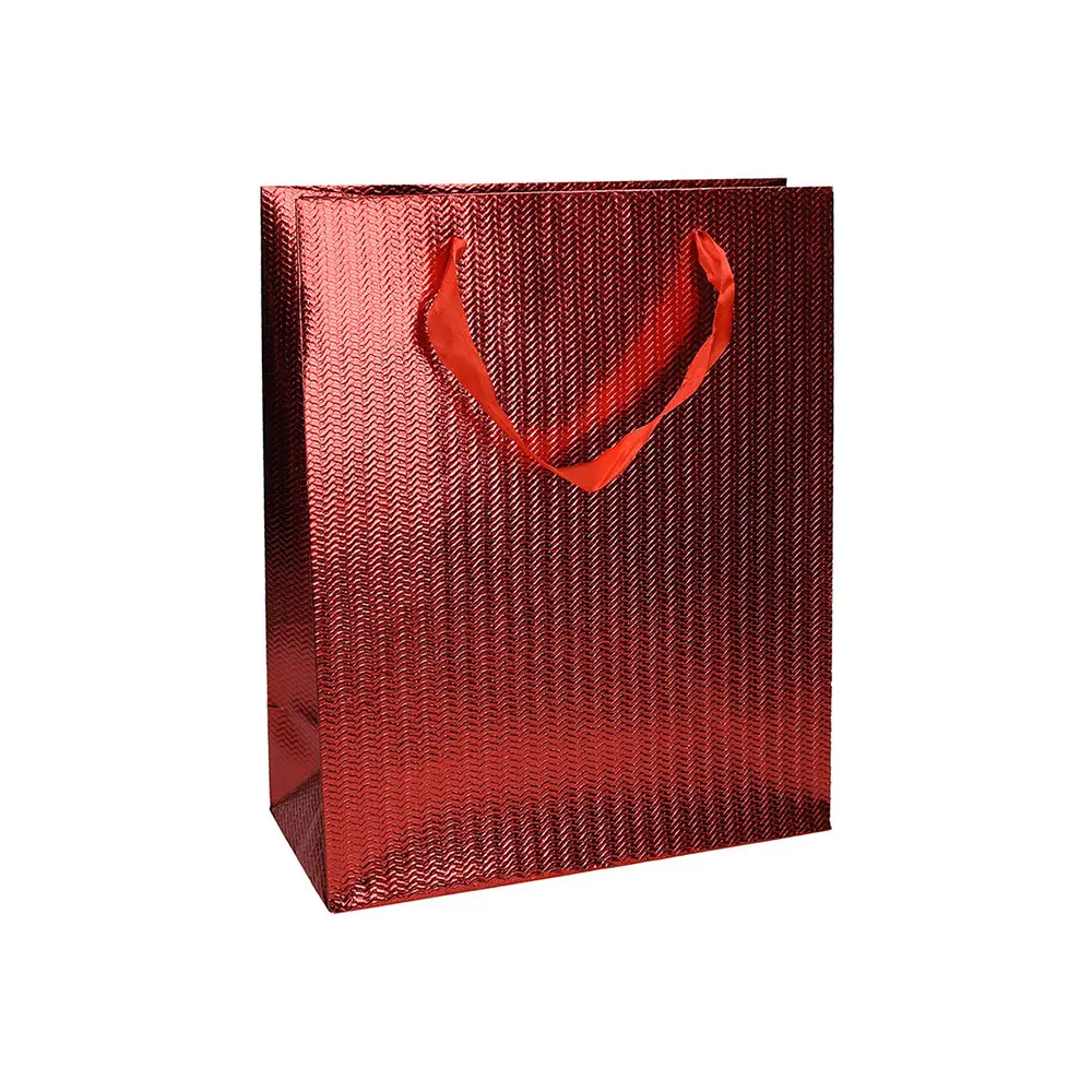Darilna vrečka eko M rdeča