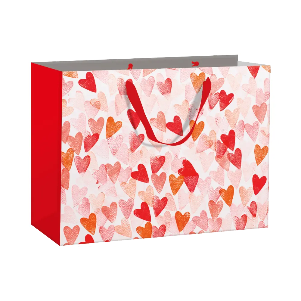 Darilna vrečka L horizontal valentinovo