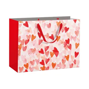 Darilna vrečka L horizontal valentinovo