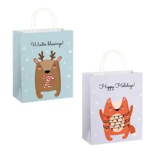 Darilna vrečka eko M novo leto