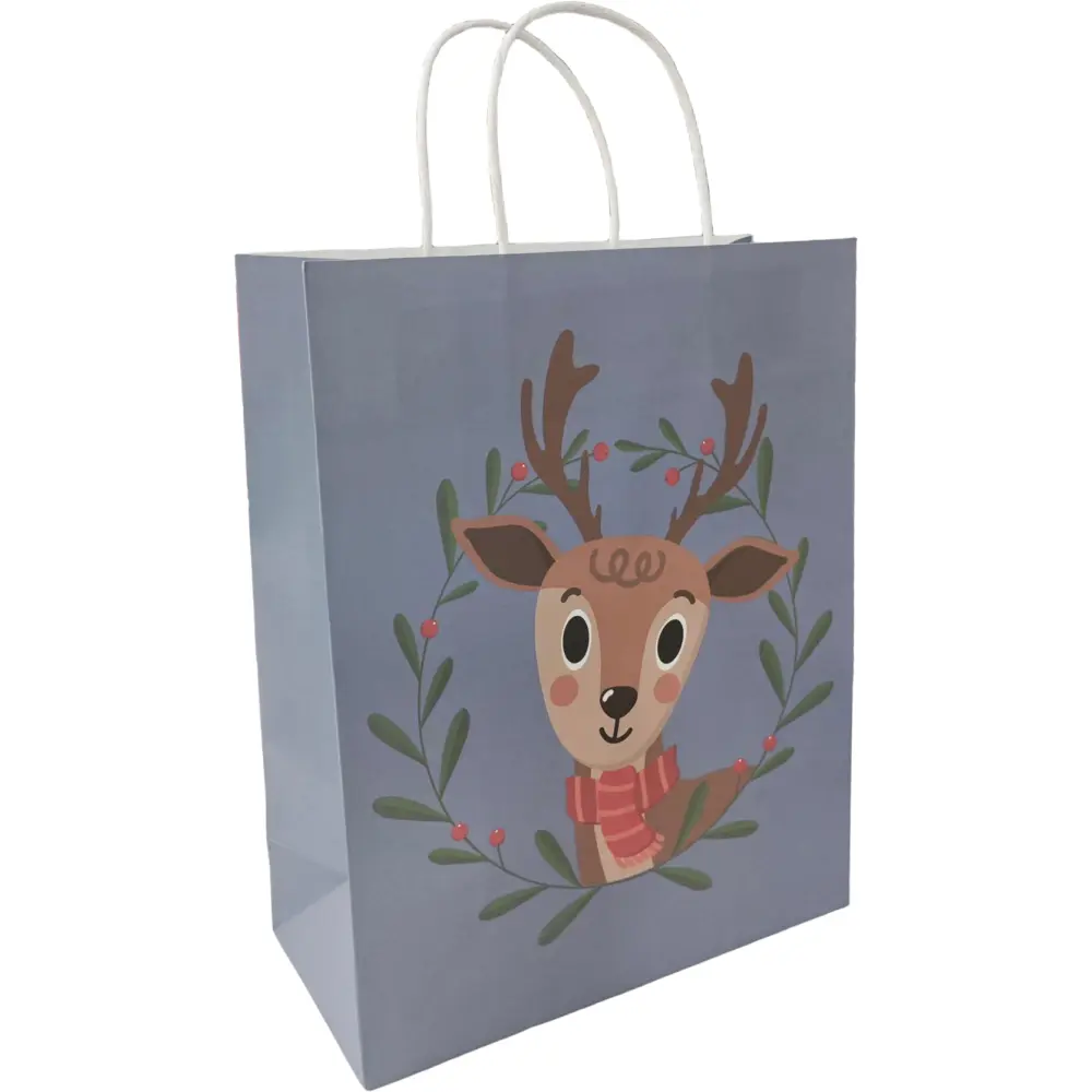 Darilna vrečka eko L novo leto