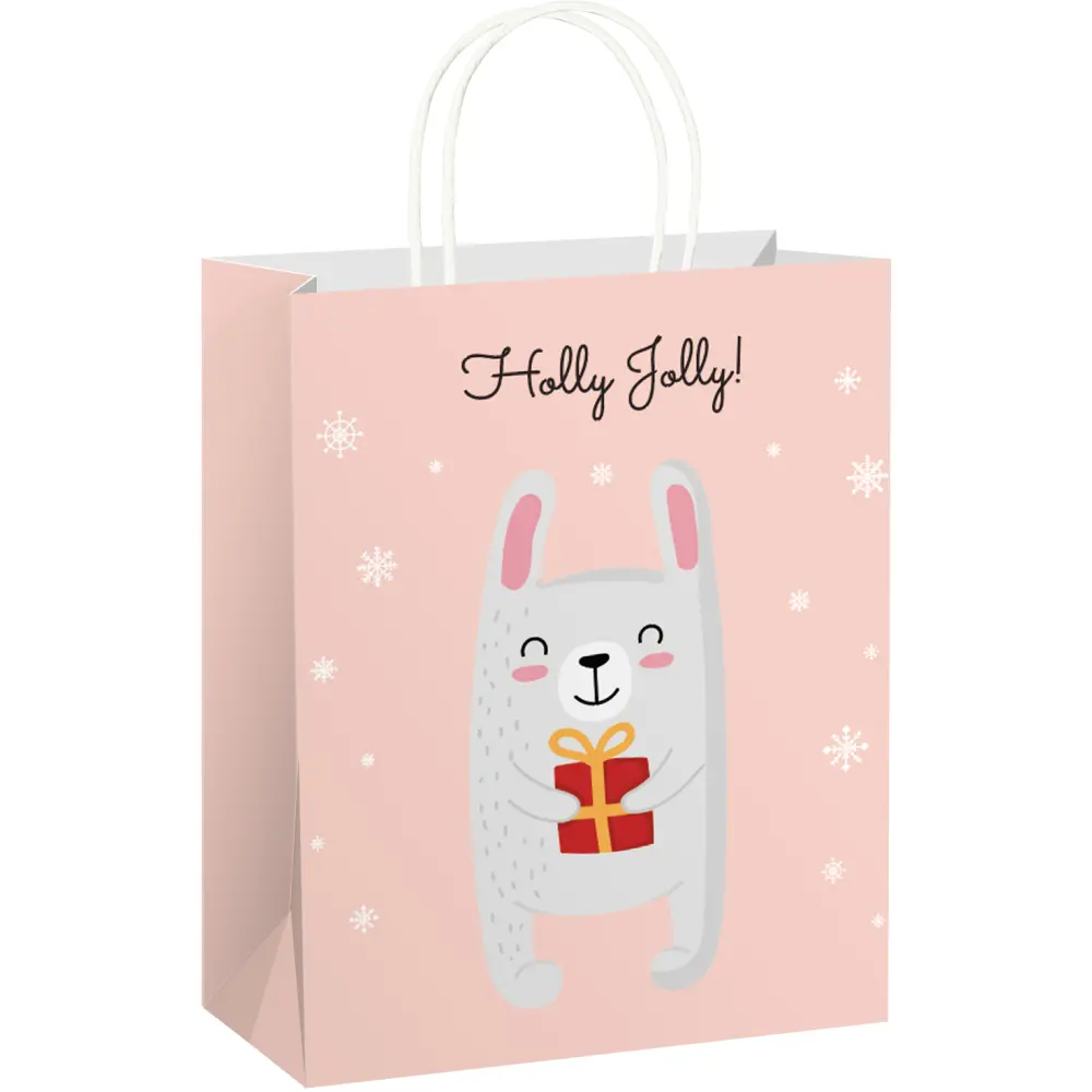 Darilna vrečka eko L novo leto