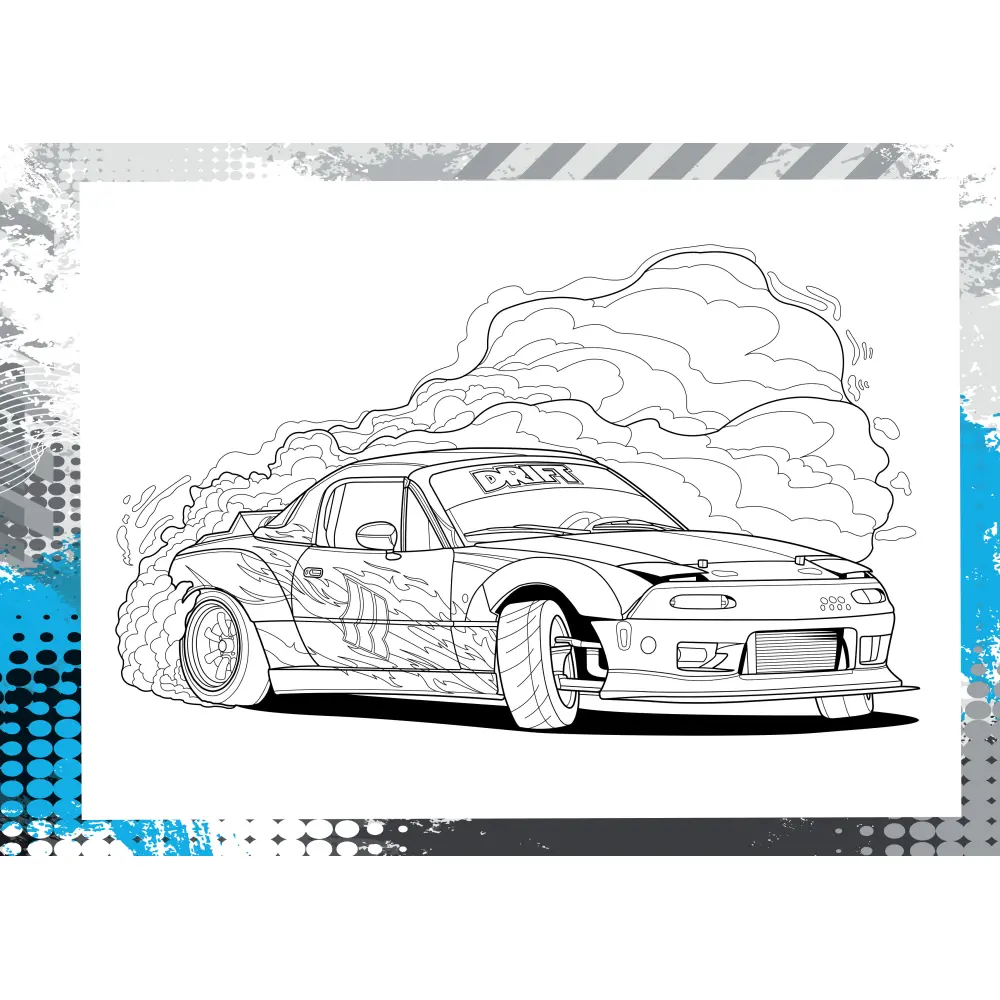 Pobarvanka Creative Cars