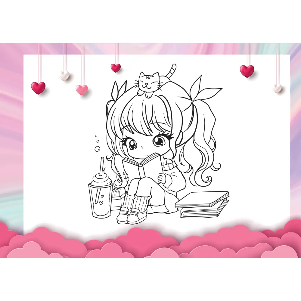 Pobarvanka Creative Cute