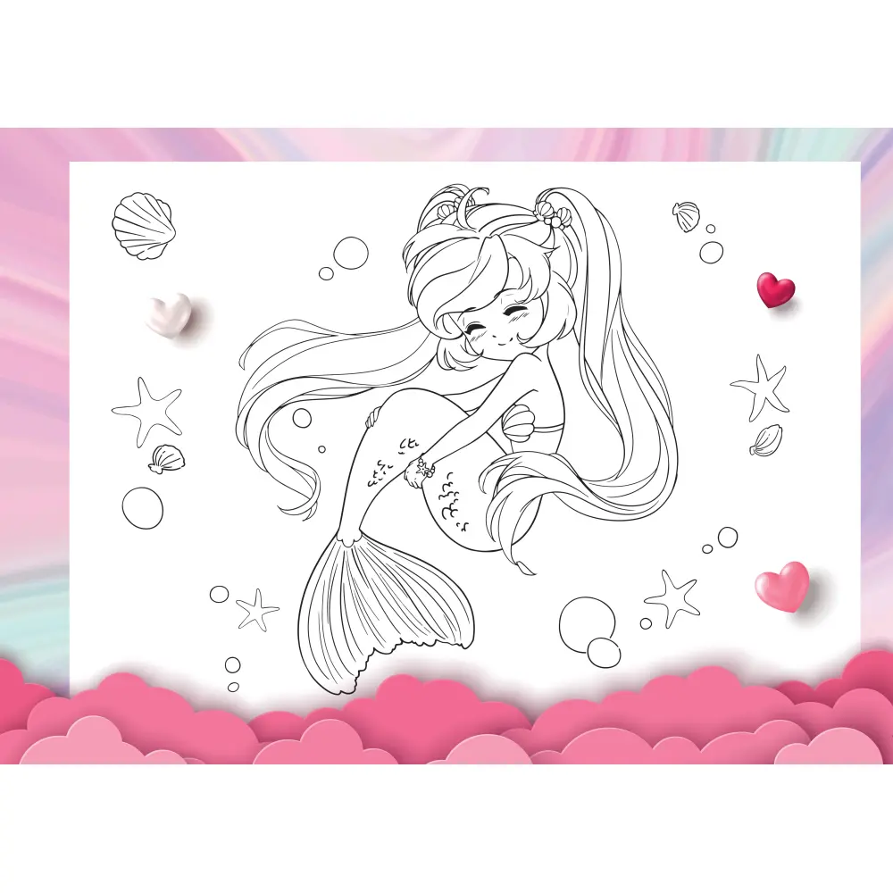 Pobarvanka Creative Cute