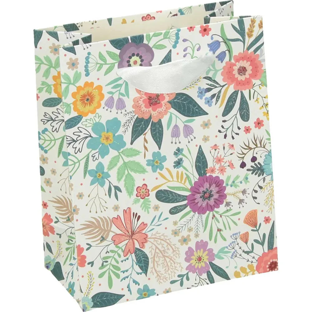 Darilna vrečka S cvetje