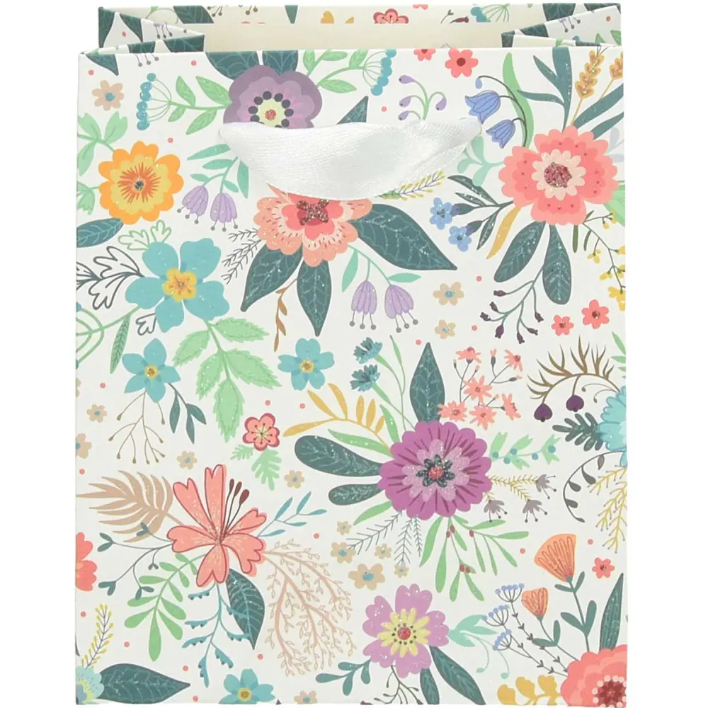 Darilna vrečka S cvetje