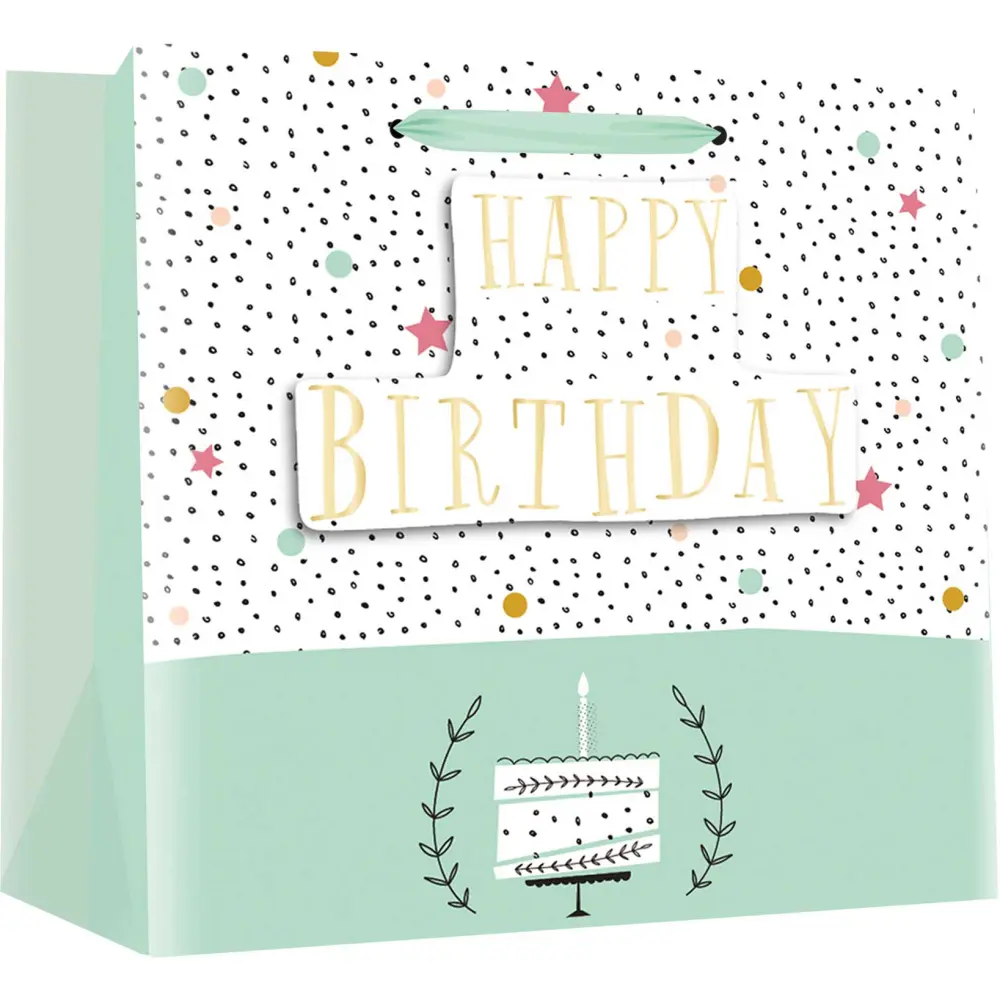 Darilna vrečka S H rojstni dan