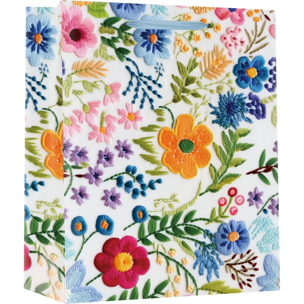 Darilna vrečka L cvetje