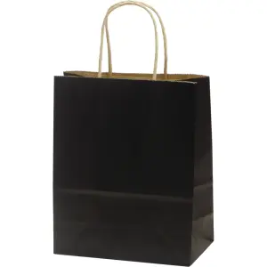 Darilna vrečka eko M črna