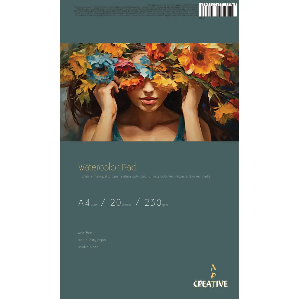 Akvarelni blok Creative A4 20L 230GR.