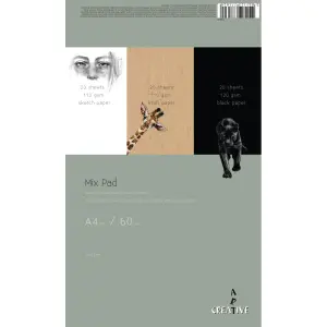 Skicirni blok kraf Creative A4 60L 