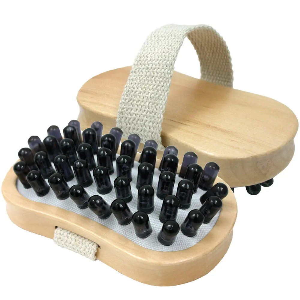 Lesena masažna ščetka