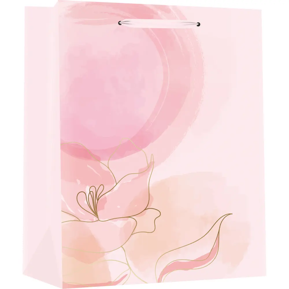 Darilna vrečka M cvetje