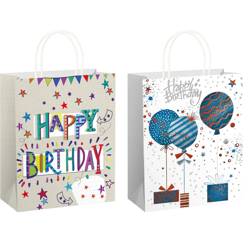 Darilna vrečka eko L rojstni dan