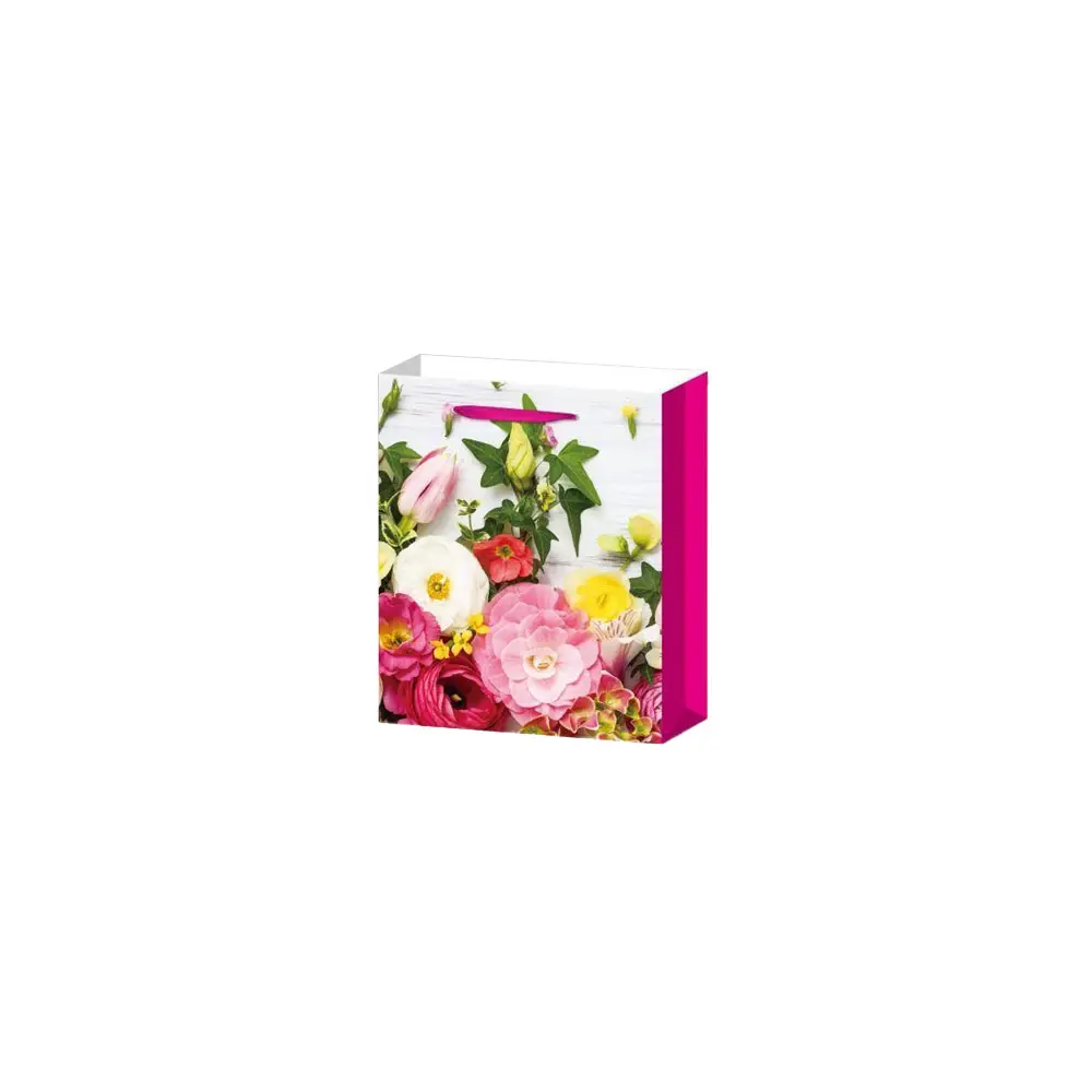 Darilna vrečka M rože