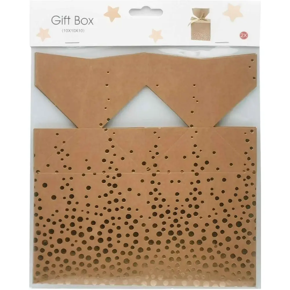 Škatla darilna EKO 10x10 cm 2/1