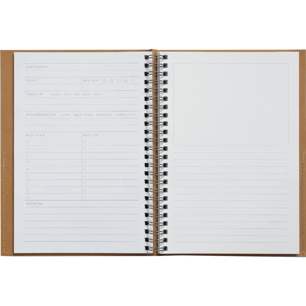 Planer Travel Journal