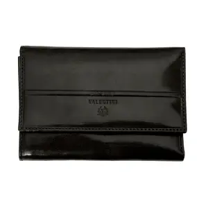 Denarnica usnjena Valentini ženska črna