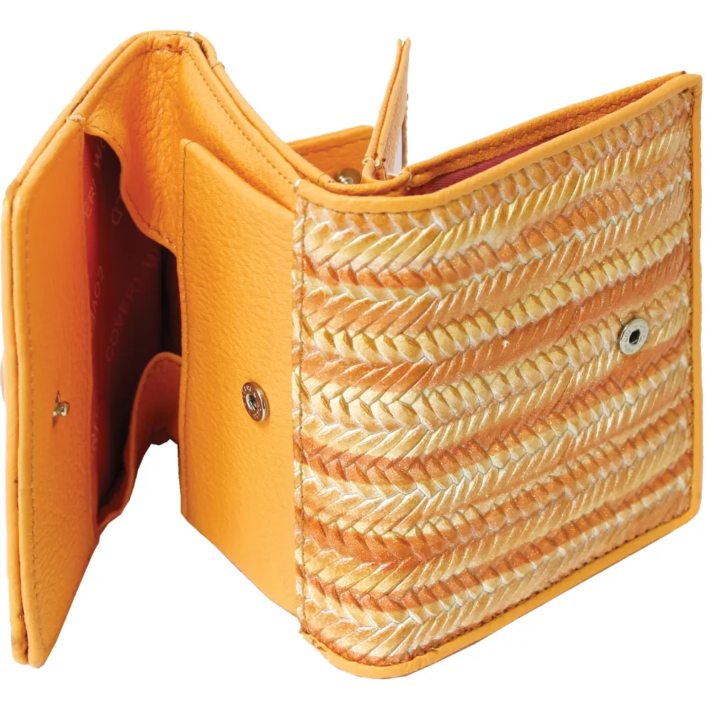 Usnjena denarnica Coveri sort