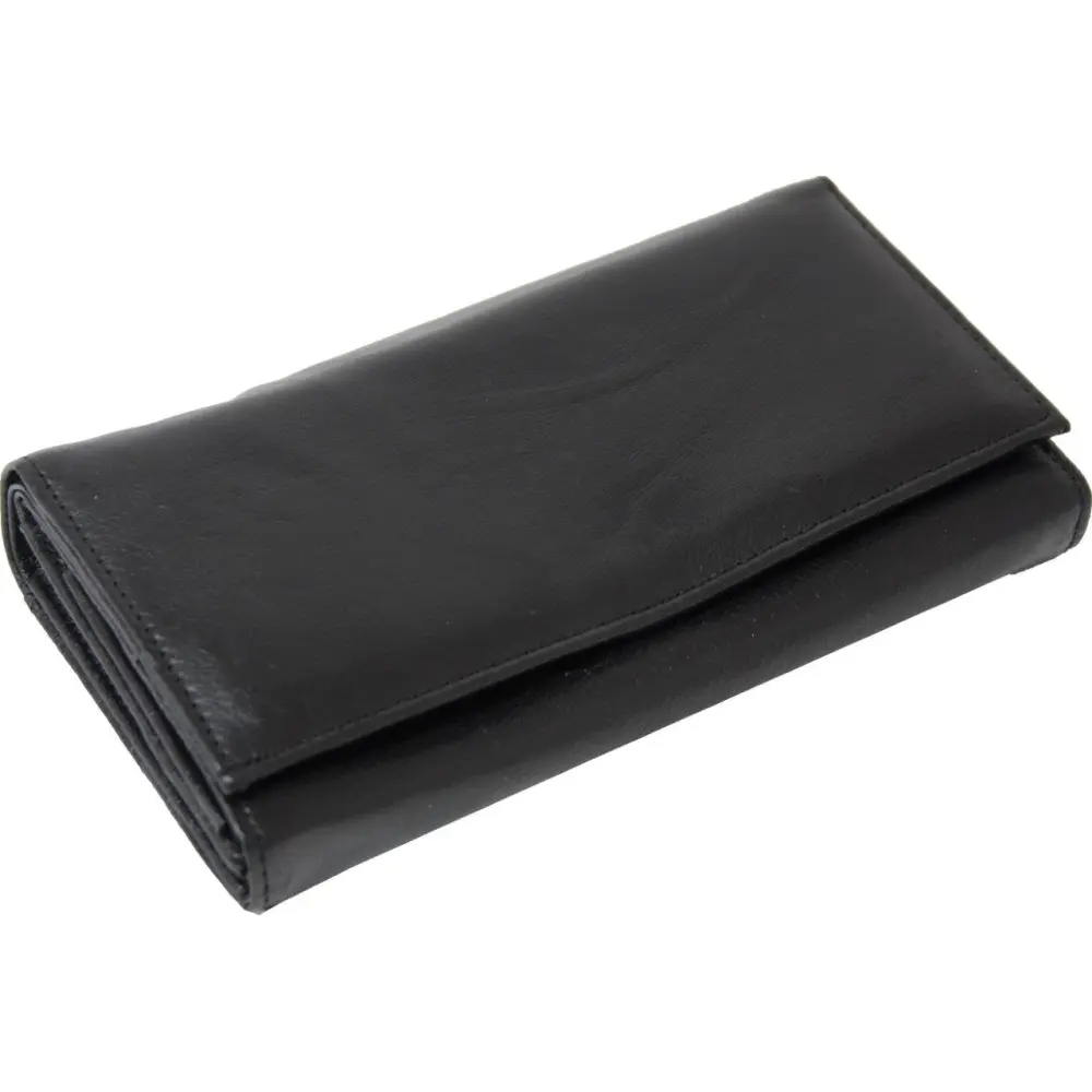 Usnjena denarnica moška črna