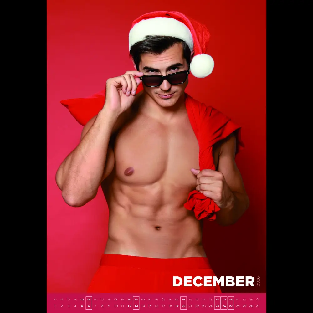 Koledar Moški Barvni 2026